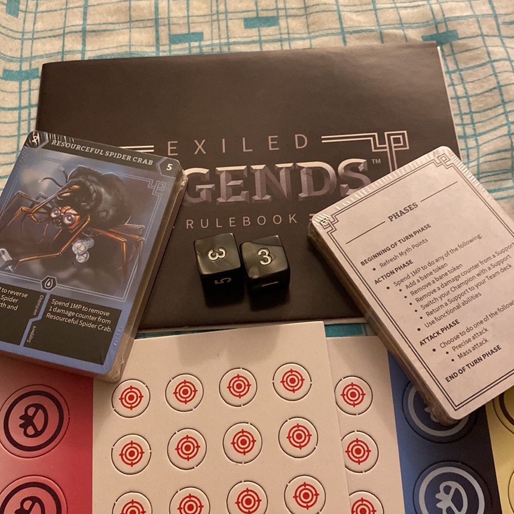Exiled Legends Card Game New! - Picture 6 of 11